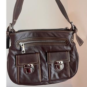 BRAND NEW MARC JACOBS BROWN LEATHER BAG